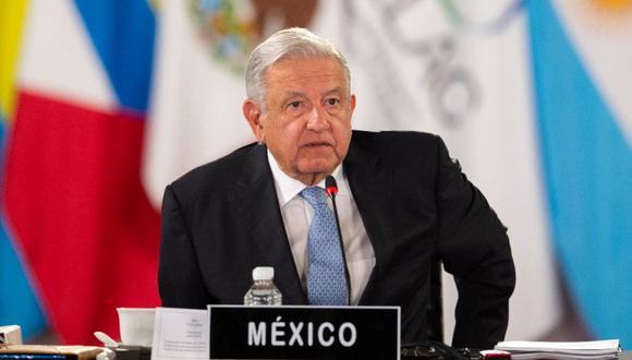 El presidente de México, Andrés Manuel López Obrador, escucha durante la cumbre de la Comunidad de Estados Latinoamericanos y Caribeños (CELAC), en el Palacio Nacional en la Ciudad de México. (Foto: Presidencia de México / Folleto vía REUTERS).