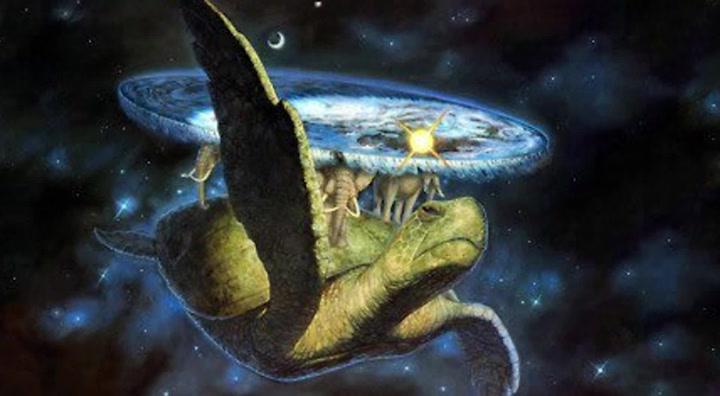 Maturin, la tortuga cósmica tiene una inspiración de Gran A'Tuin, parte del Mundodisco creado por Terry Pratchett que a su vez se origina de la mitología hindú (Foto: Pinterest)