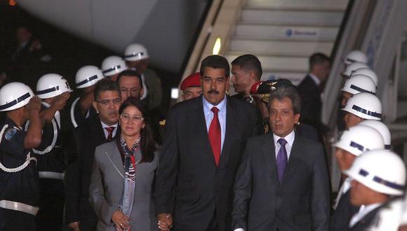 La última vez que Nicolás Maduro visitó el Perú fue en abril del 2013. Lo hizo como presidente electoral para una cumbre de la Unasur. (Foto: AFP)