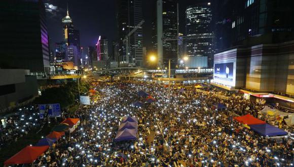 Jefe de Hong Kong dice que manifestantes están fuera de control