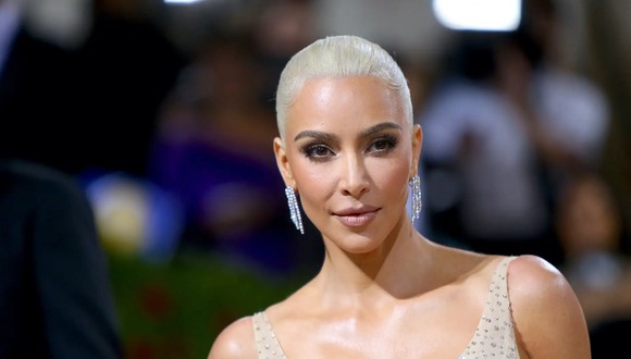 Kim Kardashian lució el histórico vestido de Marilyn Monroe en la Met Gala (Foto: Getty Images)