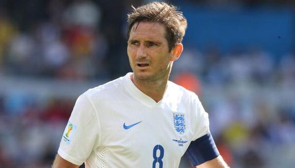 Frank Lampard confirma su retiro de la selección inglesa