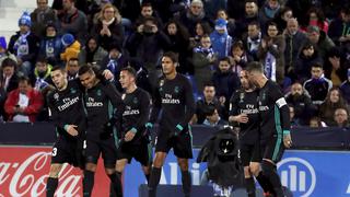 Real Madrid venció 3-1 al Leganés por Liga española