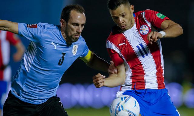 Uruguay vs. Paraguay por Eliminatorias Qatar 2022 Fuente: AFP
