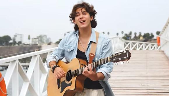 Con apenas 18 años Alejandro Aramburú lanza “Besarte”, su primer sencillo. (Foto: Captura)