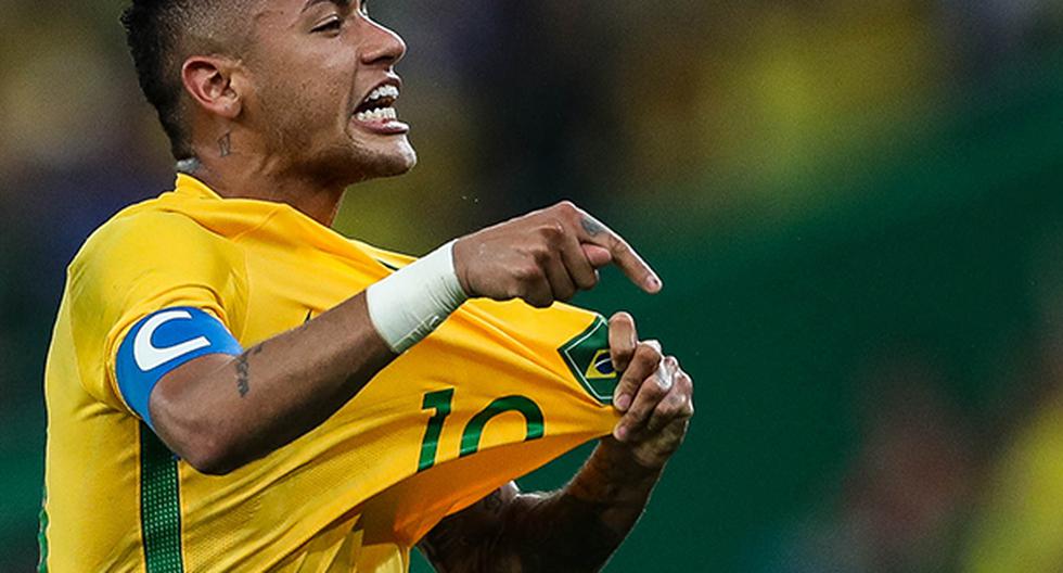 Neymar fue el encargado de adelantar a Brasil sobre Alemania en la final de Río 2016 (Foto: EFE)