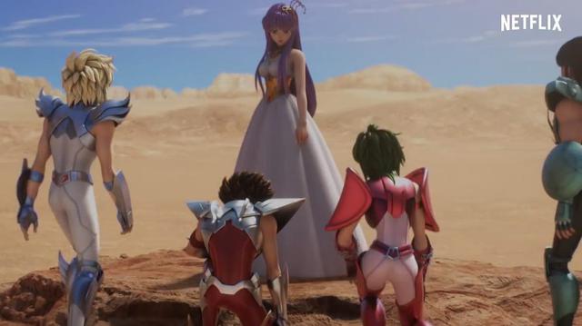 "Los Caballeros del Zodíaco: Saint Seiya" se reveló en un impresionante nuevo tráiler. Fotos: Netflix.