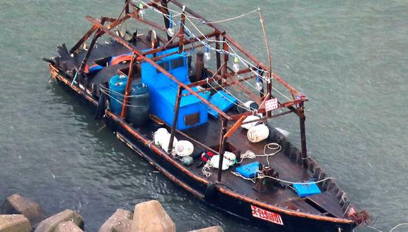 Decenas de embarcaciones de pesca de Corea del Norte naufragan cada año en las costas del noroeste de Japón. (Foto: AFP)