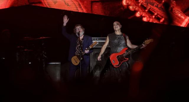 Gustavo Santaolalla y Zeta Bosio. (Foto: César Bueno)