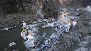 Tres derrames de zinc en el río Chillón desde el 2018