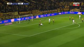 Peñarol vs. Paranaense: golazo de ‘chalaca’ de David Terans para el 1-0 de los brasileños | VIDEO