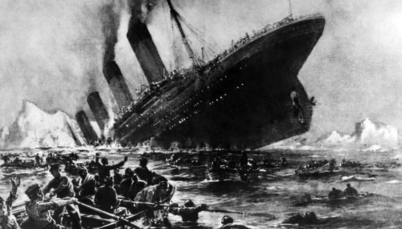 El 14 de abril de 1912, el Titanic se hundió tras estrellarse con un iceberg en el Océano Atlántico camino hacia los Estados Unidos. (Foto: AFP)