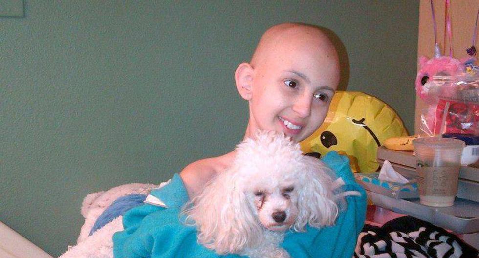 Conocidos de la adolescente resaltaron su actitud optimista frente al cáncer. (facebook.com/Talia-Joy-Castellano)