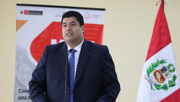 El ministro de Trabajo, Antonio Varela Bohórquez, rechazó la denuncia de plagio de su tesis doctoral. (Foto: Agencia Andina)
