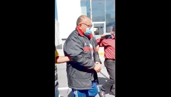 Adali Elías Mayta Sotillo ya había sido detenido en 2019 por tener juicios en otras regiones | Foto: Policía Nacional del Perú