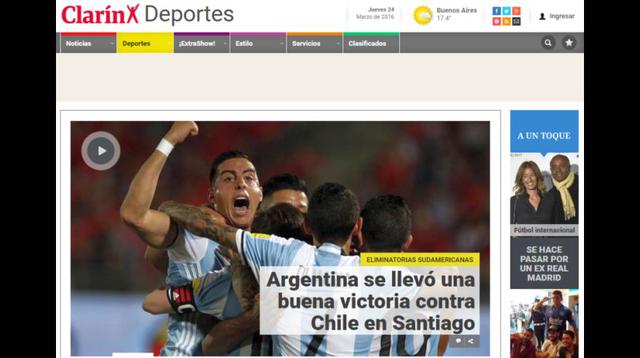 Chile vs. Argentina: los medios festejaron triunfo en Santiago - 3