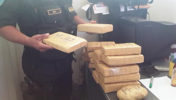 Policía decomisa cerca de 50 kilos de droga en Chiclayo