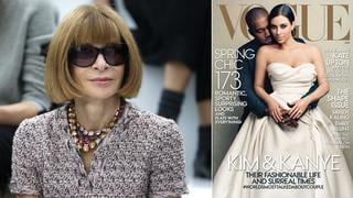 Anna Wintour defendió la portada de Kim Kardashian en "Vogue"