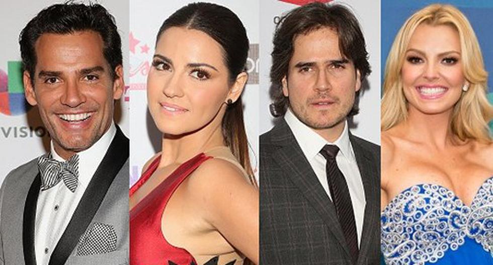 Nominados en la categoría telenovelas. (Foto: Getty Images)