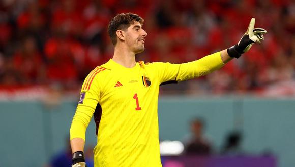 Courtois habló sobre la eliminación de Bélgica en Qatar 2022. (Foto: Reuters)