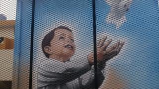 INPE: internos de Tumbes y Lima pintaron murales por Semana Santa