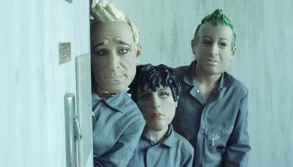 Escena del video de "Bang Bang" de Green Day. (Foto: Captura de pantalla)
