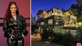 Conoce la bella casa que Rihanna alquila en Hollywood | FOTOS