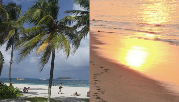 San Andrés, en Colombia, es una de las playas más recomendadas en el mundo para pasar las vacaciones de verano. (Fotos: AFP)