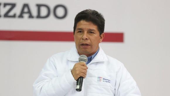 El presidente Pedro Castillo lideró el lanzamiento nacional de la ejecución de nuevos proyectos productivos Haku Wiñay/Noa Jayatai 2022 en Ayacucho. (Foto: Presidencia)