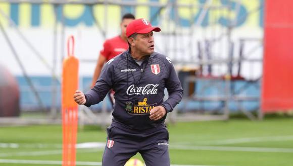 Juan Reynoso dirigirá a Perú en dos amistosos en noviembre: ante Paraguay y Bolivia. (Foto: GEC)