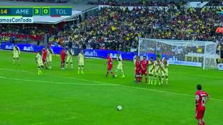 América vs. Toluca: Sambueza firmó el descuento con golazo de tiro libre | VIDEO