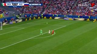 México vs. Rusia: el gol de Lozano tras 'blooper' de arquero Akinfeev