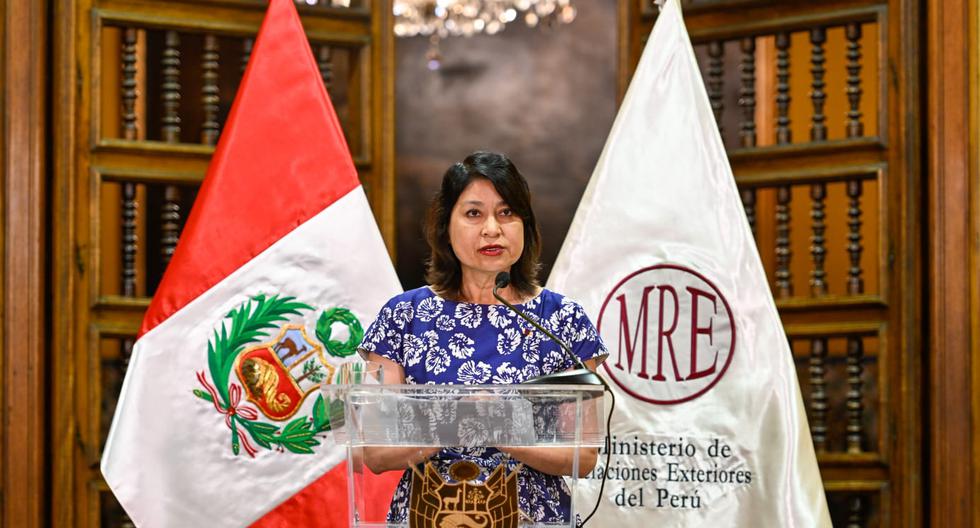 Ana Cecilia Gervasi, ministra de Relaciones Exteriores. (Foto: Cancillería)