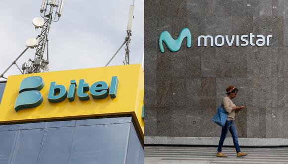 Osiptel confirmó multas impuestas a Movistar y Bitel por incumplir normas del reglamento del servicio de portabilidad. (Foto composición: GEC / AFP)