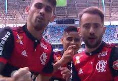 Jugadores de Flamengo dedicaron gol a Paolo Guerrero