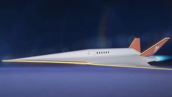 Este avión hipersónico contempla una altitud de vuelo de 52 kilómetros.
