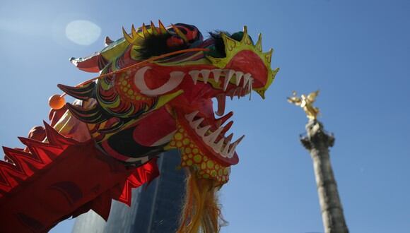 El Año Nuevo Chino 2024 y el Dragón de Madera llegó el 10 de febrero (Foto: Xinhua/ Francisco Cañedo)
