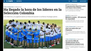 Perú vs. Colombia: lo que informa la prensa cafetera