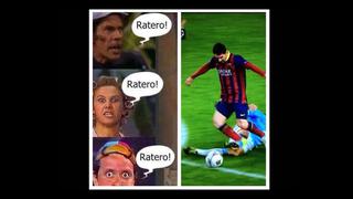 Mira los memes de Messi y el penal que inventó ante el City