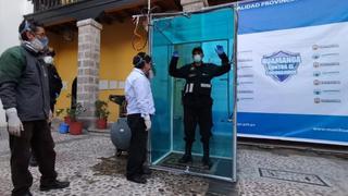 Ayacucho: Docente y alumno diseñan cámaras de desinfección para ser instaladas en lugares públicos de Huamanga