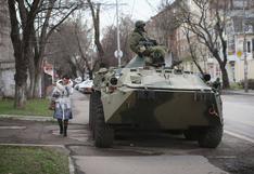 Ucrania: alerta máxima de tropas en frontera con Crimea por tensión con Rusia 