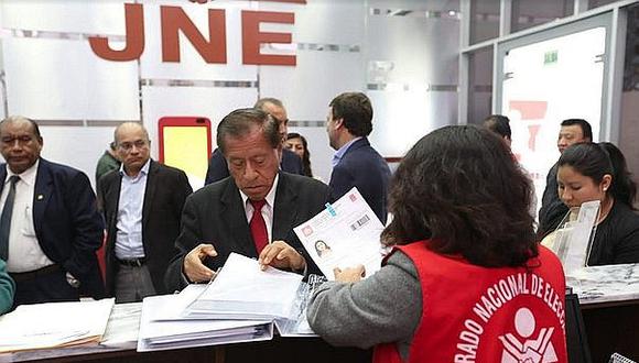 El reporte del JNE indica que -a la fecha- 513 listas de candidatos han alcanzado su inscripción para participar en los comicios congresales