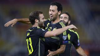 España derrotó a Macedonia por 1-0 y está cerca de la Eurocopa