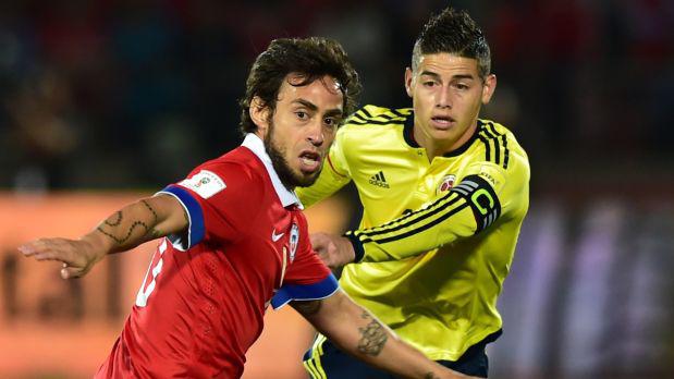 Chile igualó 1-1 con Colombia por las Eliminatorias Rusia 2018