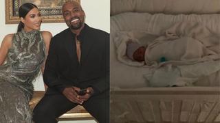 Kim Kardashian comparte la primera foto del rostro de su hijo Psalm West
