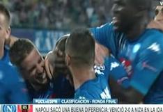 Napoli vs Niza: resultado, resumen y goles por la pre Champions League