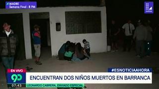 Barranca: dos niños mueren al interior de su casa durante incendio