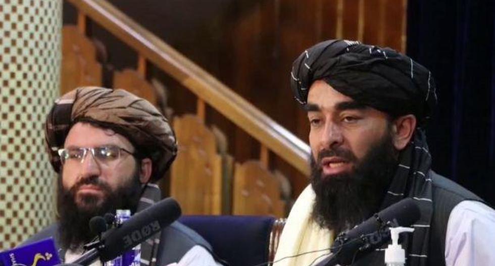 El principal portavoz talibán, Zabihulla Mujahid, pidió a las personas no dejar el país. (Foto: Agencia EFE | captura de video)