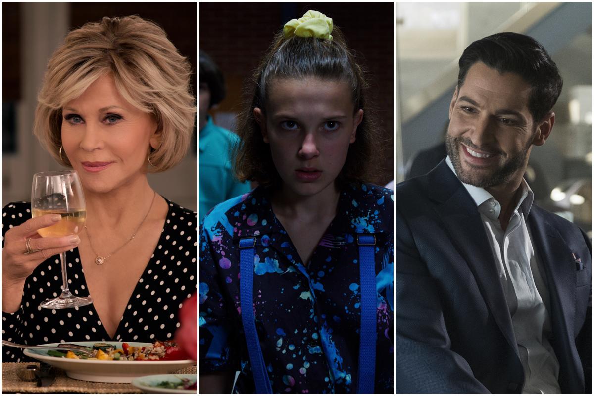 "Grace and Frankie", "Stranger Things" y "Lucifer" serán afectadas por la suspensión de producciones anunciada por Netflix el 13 de marzo. Esta durará por dos semanas, a partir del lunes 16 de este mes. (Foto: Netflix)