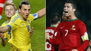 Ibrahimovic vs. Cristiano Ronaldo: uno de ellos se quedará sin Mundial